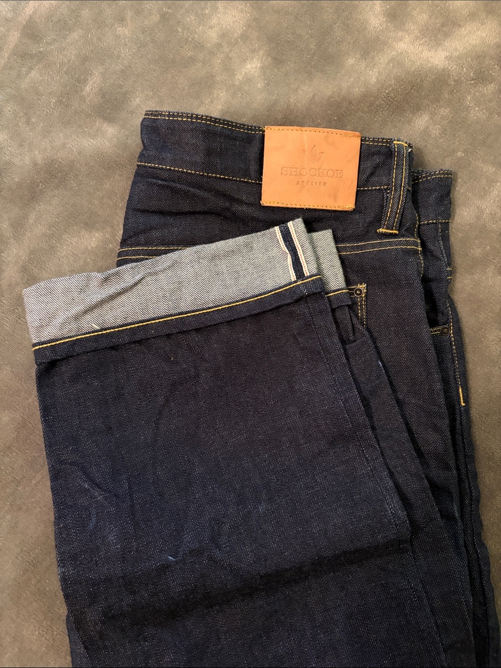 Selvedge Jeans by Shockoe Atelier Size 36 Relaxed Montrose Deadstock